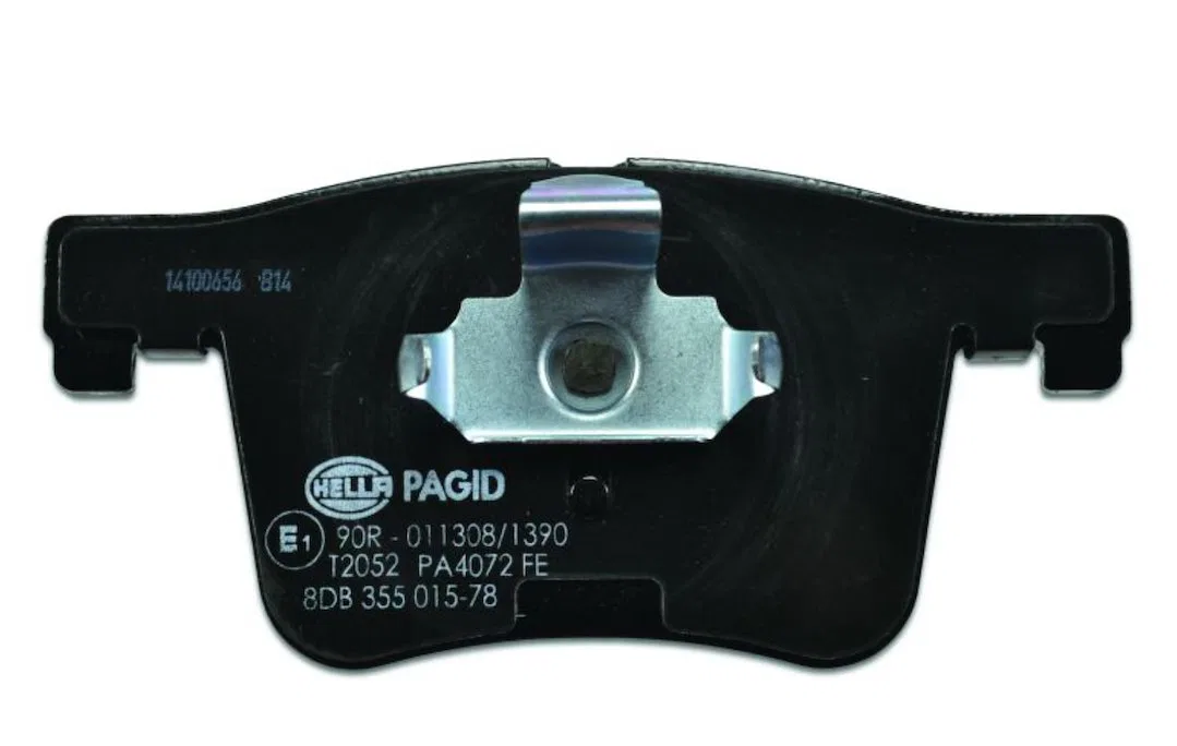 355015781 – HELLA Brake Pad, Low-Metallic Set Of 2